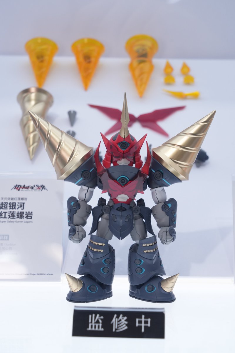 Mechanical Pulse 上海 WonFes 揭曉《天元突破》與《真蓋特》SD 組裝模型原型