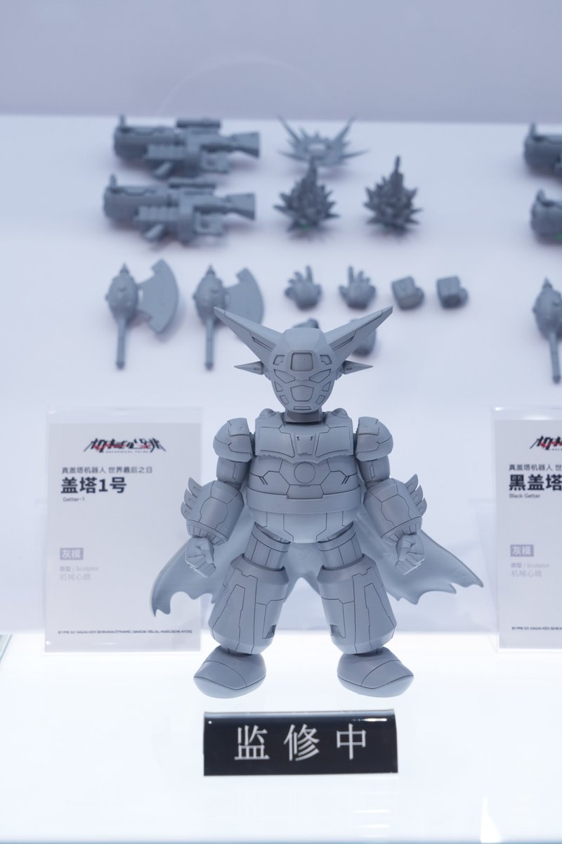 Mechanical Pulse 上海 WonFes 揭曉《天元突破》與《真蓋特》SD 組裝模型原型