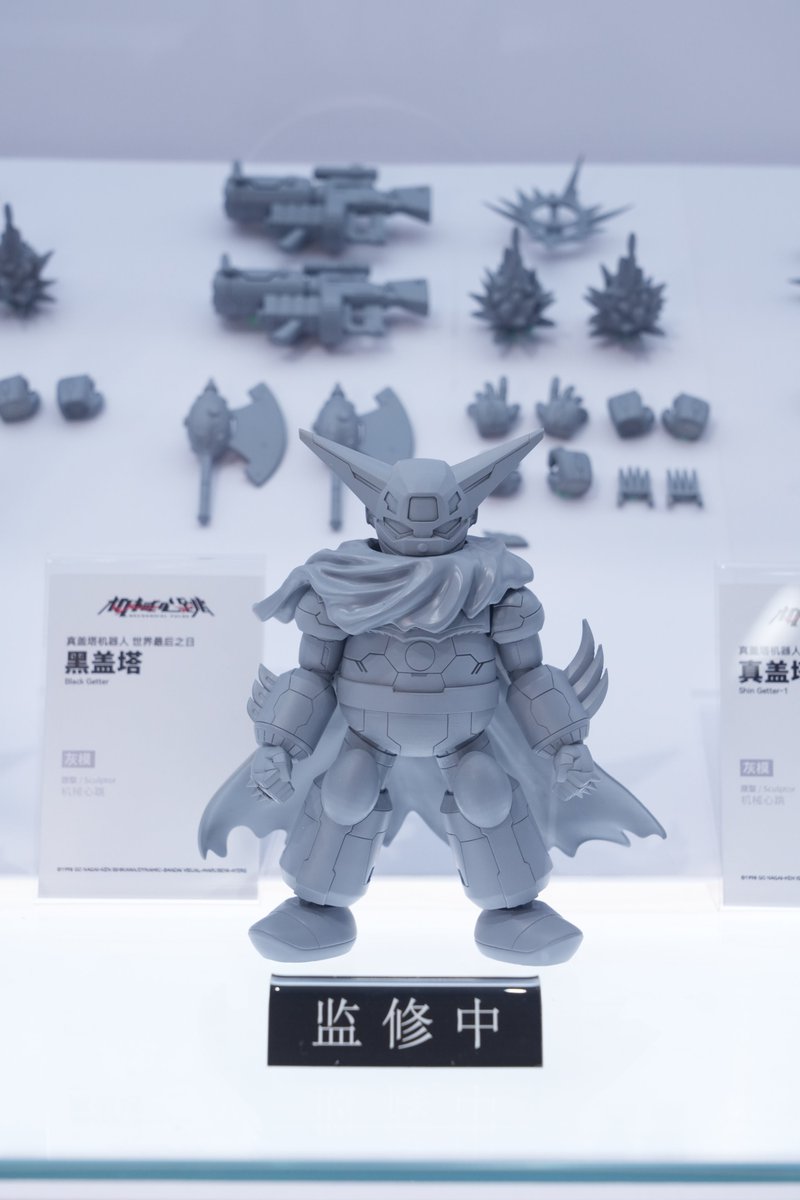 Mechanical Pulse 上海 WonFes 揭曉《天元突破》與《真蓋特》SD 組裝模型原型