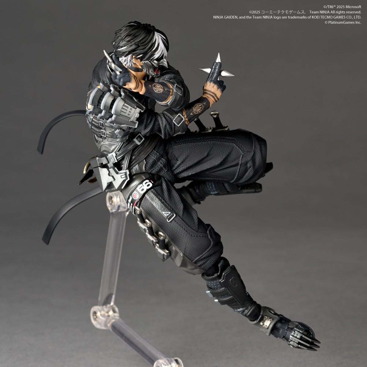 Amazing Yamaguchi《NINJA GAIDEN 4》主角「ヤクモ」可動模型 2027 年 5 月發售附雙型態兵裝