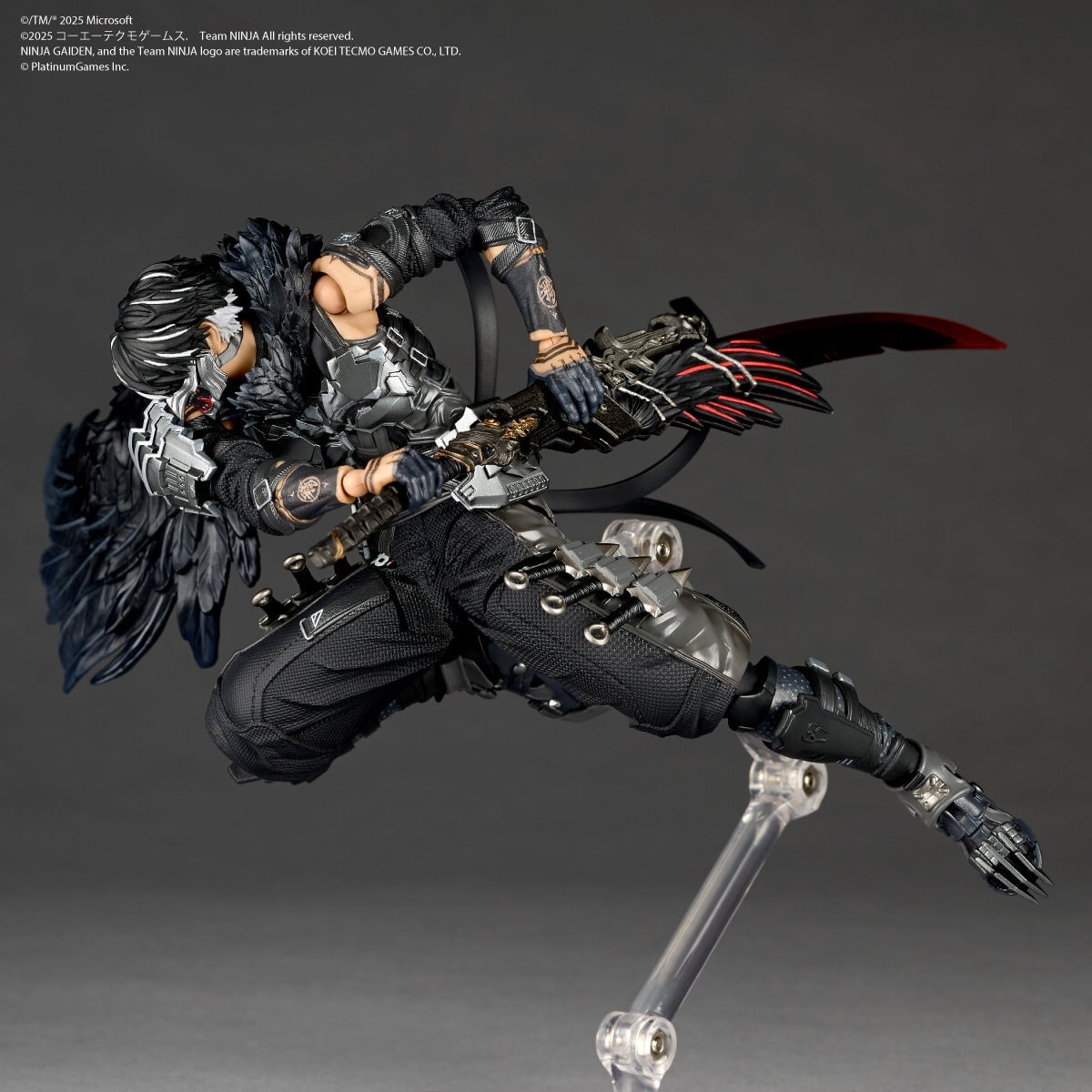 Amazing Yamaguchi《NINJA GAIDEN 4》主角「ヤクモ」可動模型 2027 年 5 月發售附雙型態兵裝