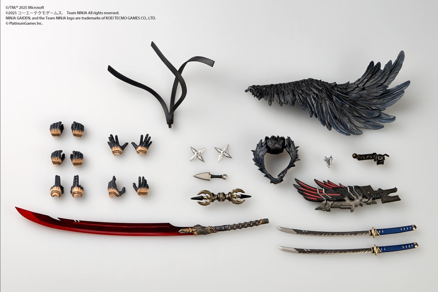 Amazing Yamaguchi《NINJA GAIDEN 4》主角「ヤクモ」可動模型 2027 年 5 月發售附雙型態兵裝
