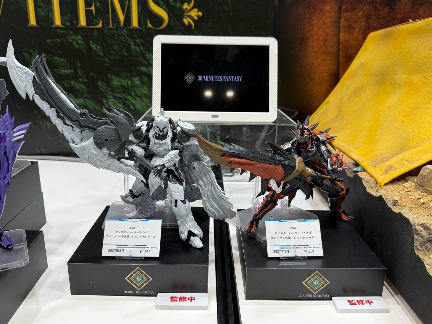2026全日本模型展 BANDAI 首曝 30ML 系列 30MM 與 30MS 試作原型
