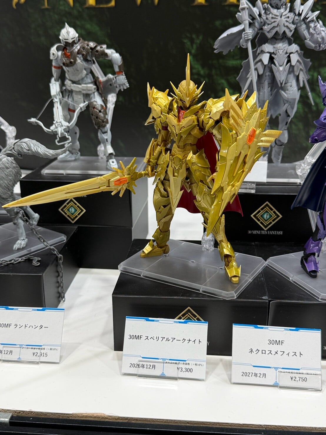 2026全日本模型展 BANDAI 首曝 30ML 系列 30MM 與 30MS 試作原型