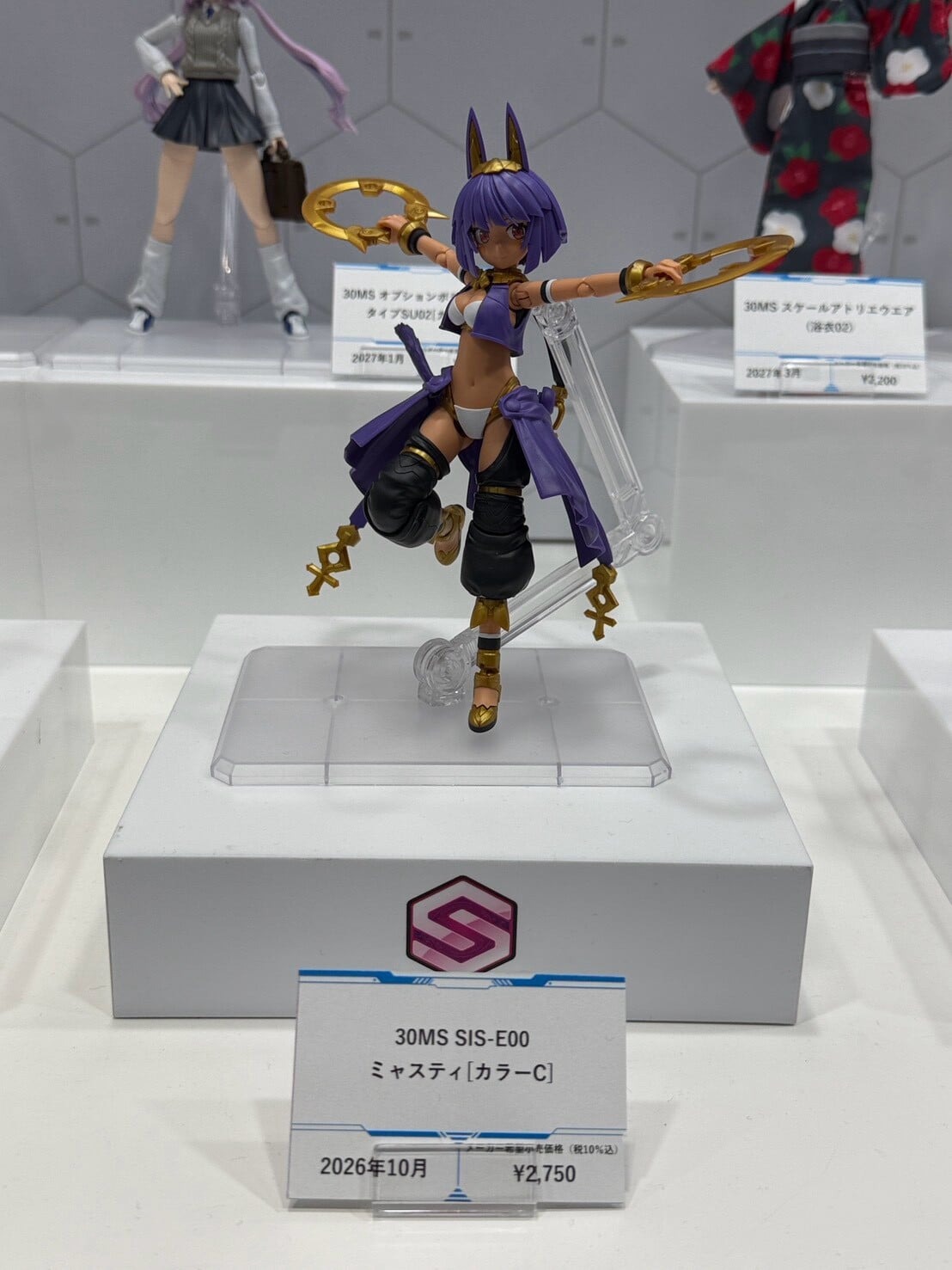 2026全日本模型展 BANDAI 首曝 30ML 系列 30MM 與 30MS 試作原型