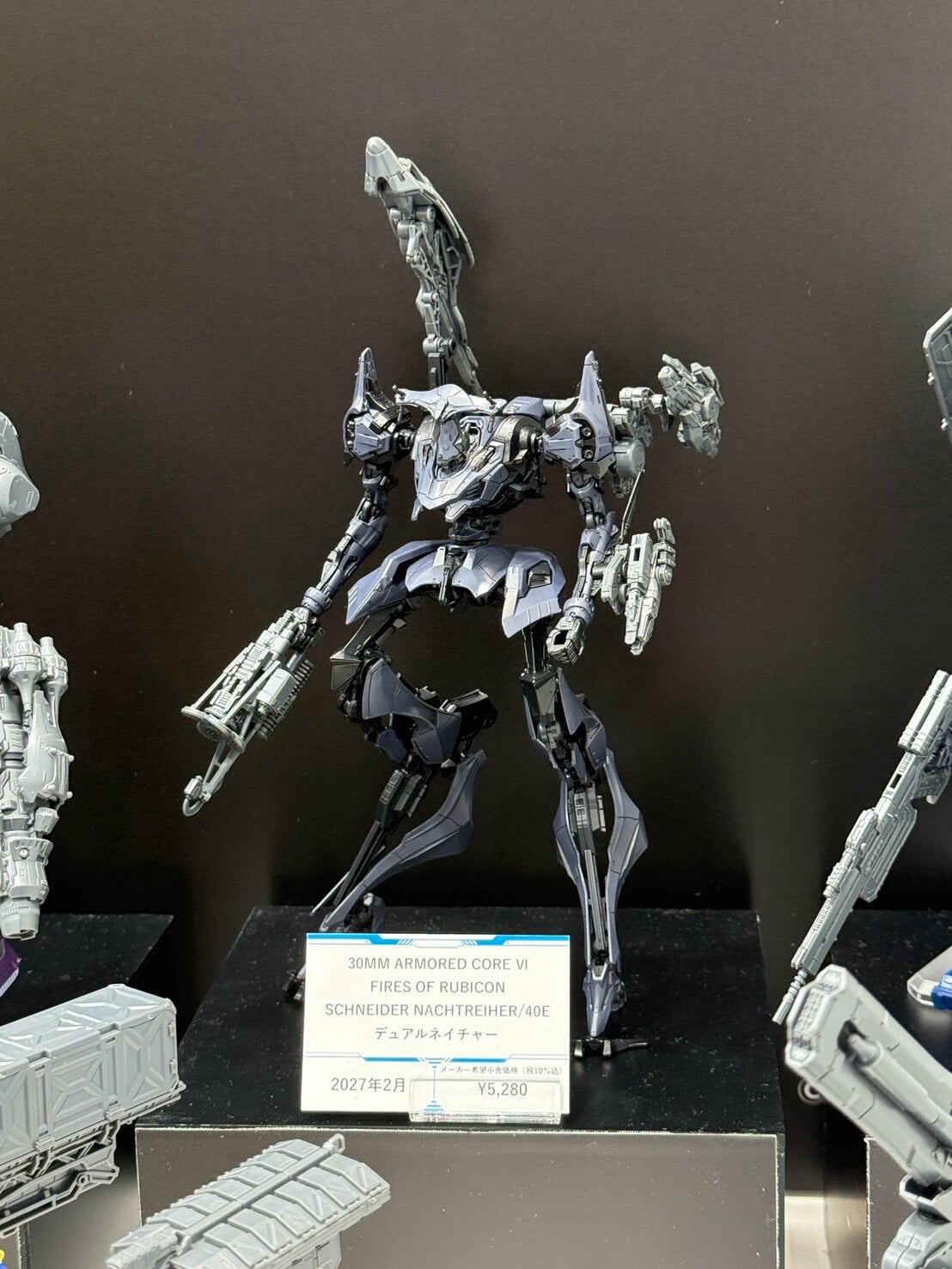 2026全日本模型展 BANDAI 首曝 30ML 系列 30MM 與 30MS 試作原型