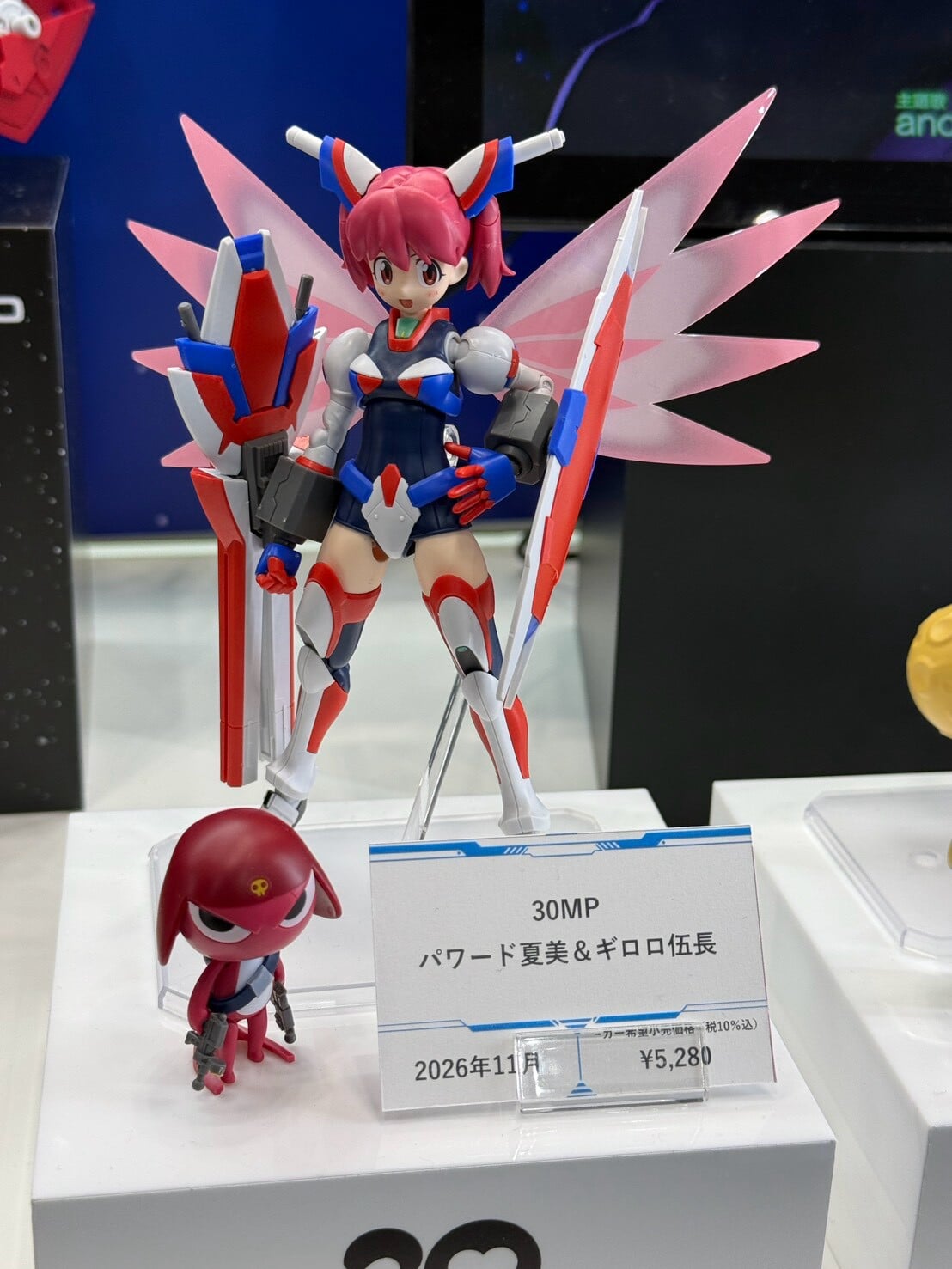 2026全日本模型展 BANDAI 首曝 30ML 系列 30MM 與 30MS 試作原型