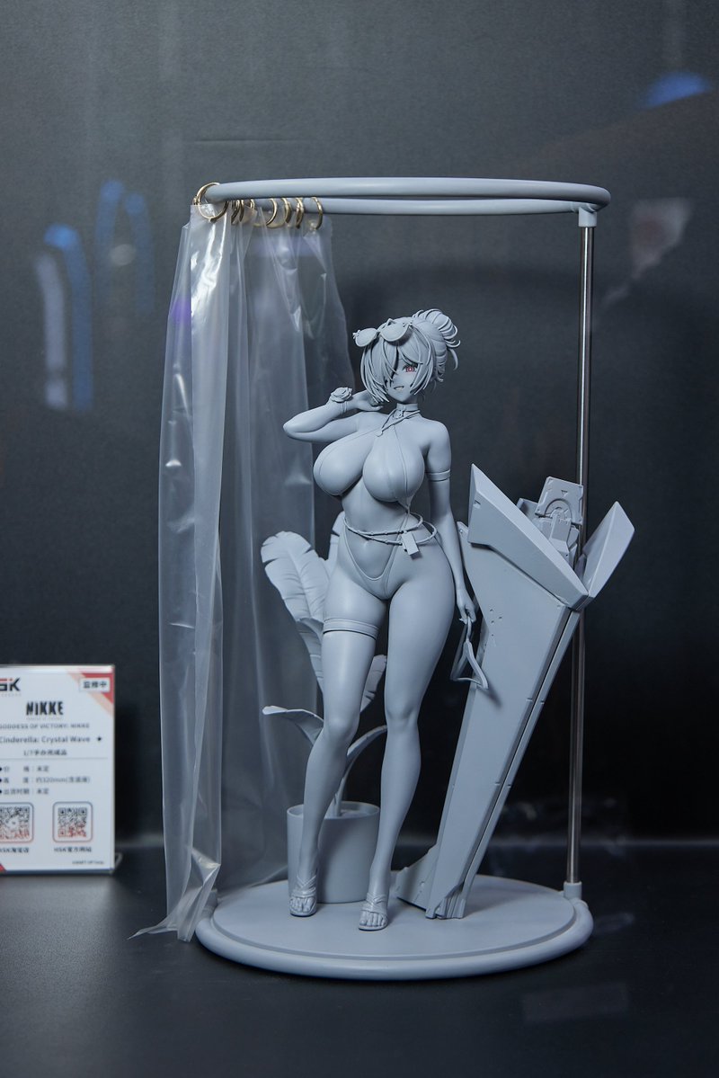 Hobby Sakura 上海 Wonfes 公開《勝利女神:妮姬》紅蓮與薔花、小紅帽、莉莉維絲多款 1/7 比例原型