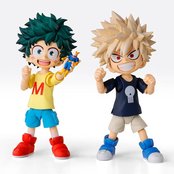 S.H.Figuarts《我的英雄學院》幼少期綠谷與爆豪 10/9 開放預購