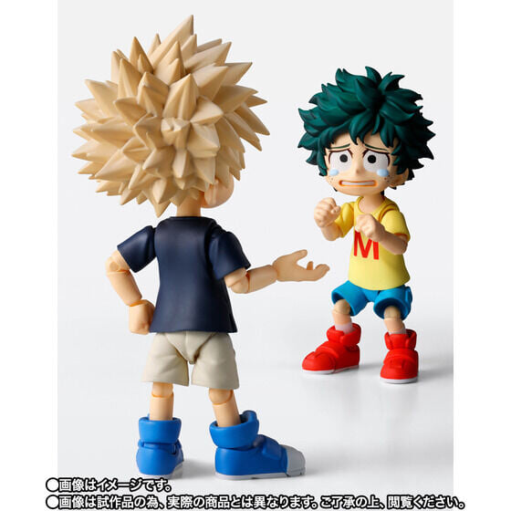 S.H.Figuarts《我的英雄學院》幼少期綠谷與爆豪 10/9 開放預購