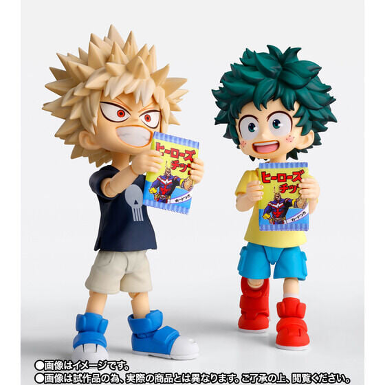 S.H.Figuarts《我的英雄學院》幼少期綠谷與爆豪 10/9 開放預購