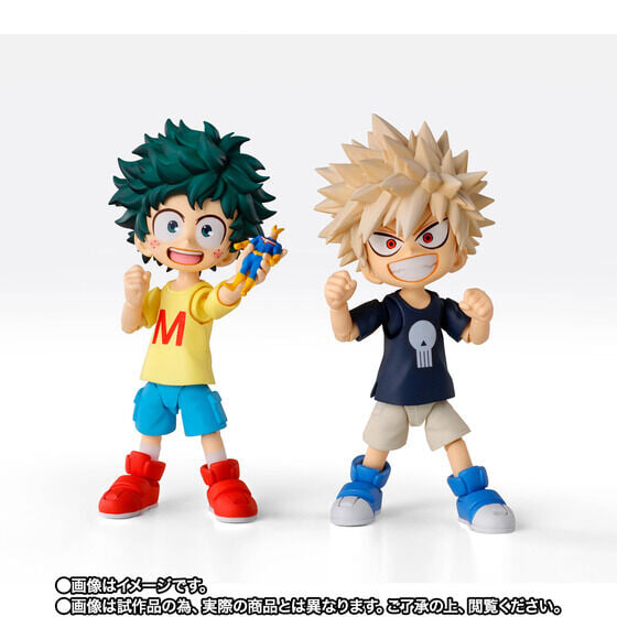 S.H.Figuarts《我的英雄學院》幼少期綠谷與爆豪 10/9 開放預購