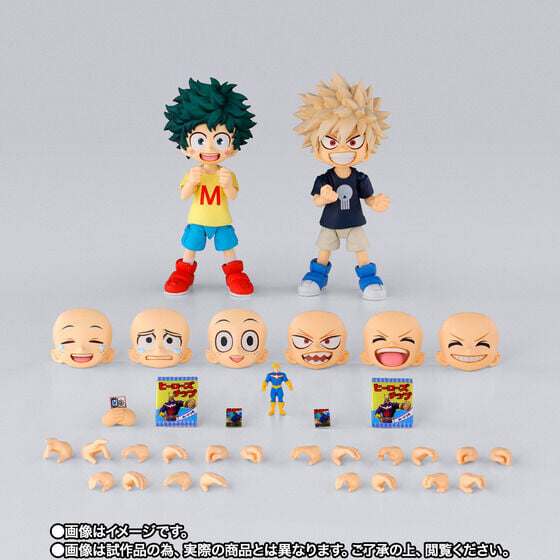 S.H.Figuarts《我的英雄學院》幼少期綠谷與爆豪 10/9 開放預購
