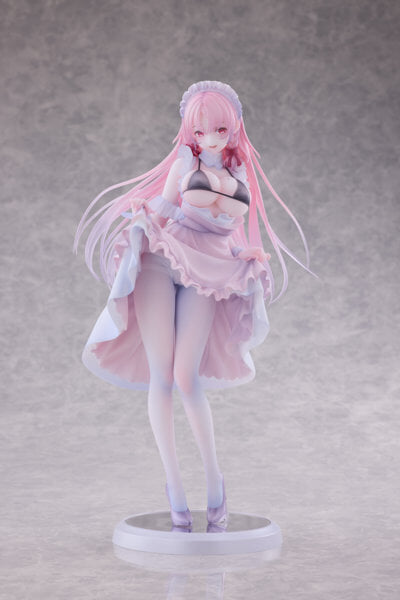 Otherwhere 推出ゆきみや湯氣《女僕大姊姊 辛西亞》異色版模型 跪姿裙擺與白絲長腿展現成熟曲線