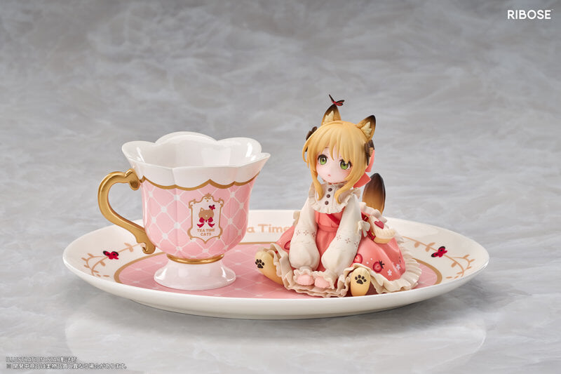 RIBOSE《Tea Time Cats》橘貓美少女模型開放預購 預計 2027 年 7 月正式發售
