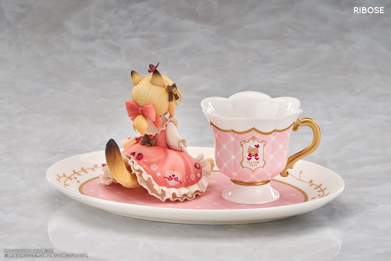 RIBOSE《Tea Time Cats》橘貓美少女模型開放預購 預計 2027 年 7 月正式發售