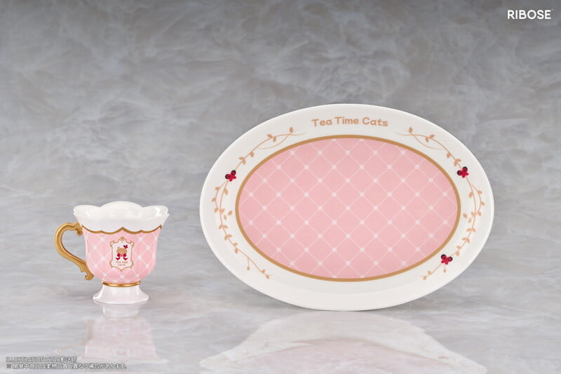 RIBOSE《Tea Time Cats》橘貓美少女模型開放預購 預計 2027 年 7 月正式發售