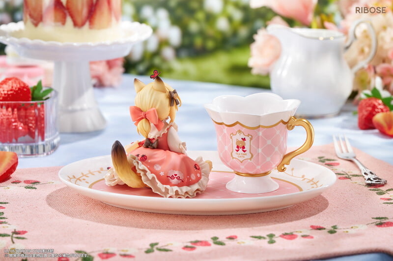 RIBOSE《Tea Time Cats》橘貓美少女模型開放預購 預計 2027 年 7 月正式發售