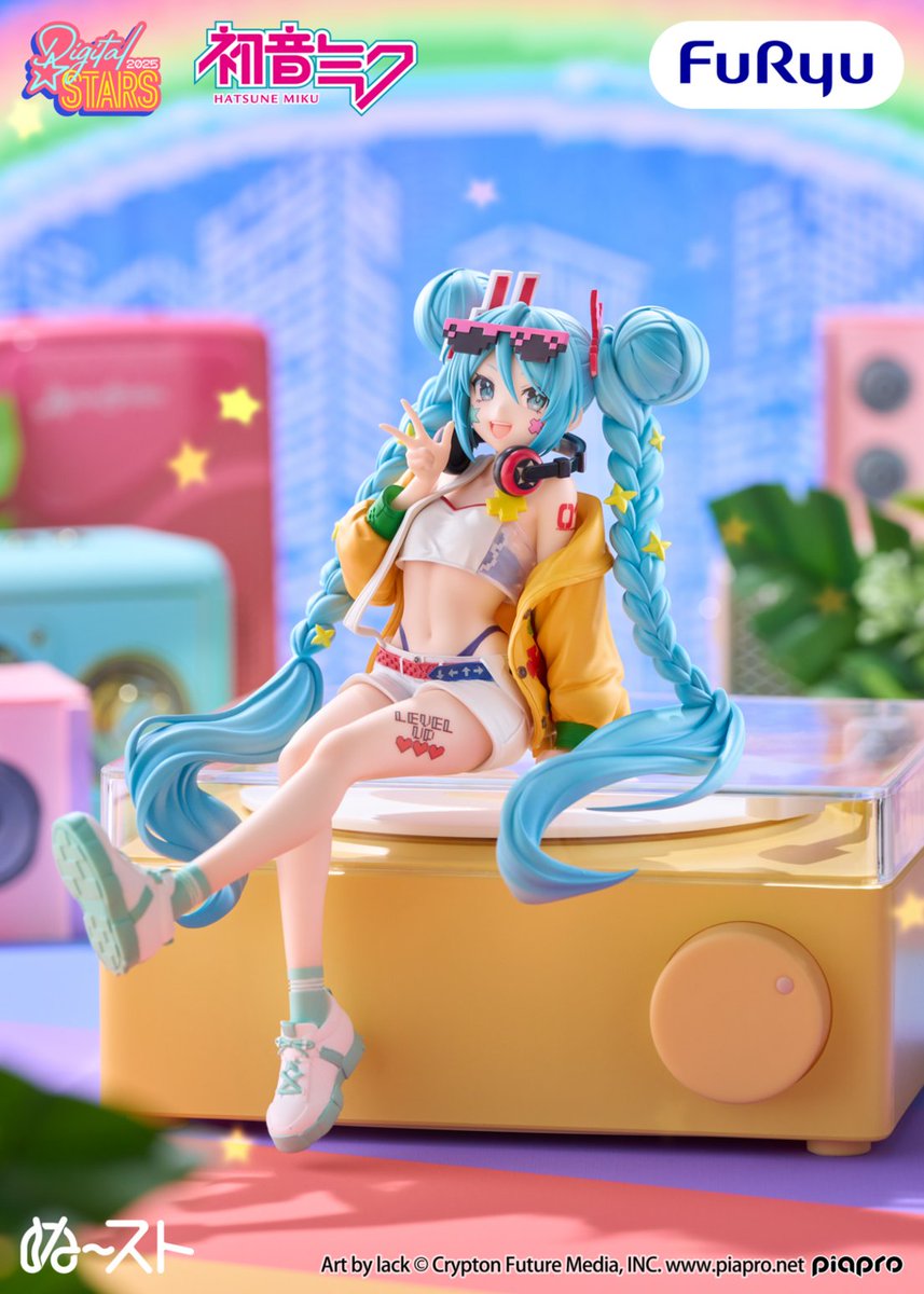 FURYU《初音未來》lack 操刀泡麵蓋模型 2027 年發售