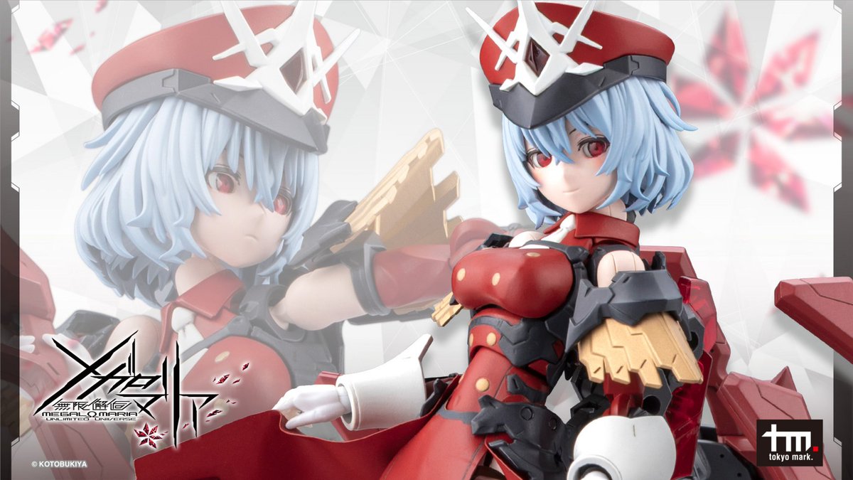 壽屋《無限邂逅メガロマリア》赤菱サナ戰鬥裝束與變形套件 明日起同步開預約