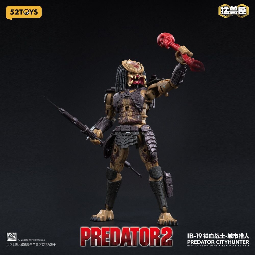52TOYS BEASTBOX 推出《終極戰士 2》城市獵人!16 公分可動人偶可變身 5 公分方塊