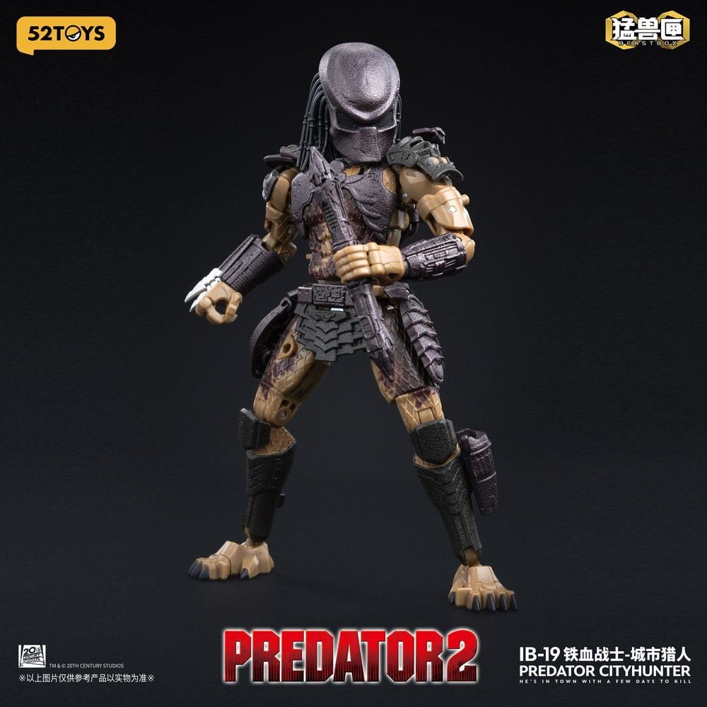 52TOYS BEASTBOX 推出《終極戰士 2》城市獵人!16 公分可動人偶可變身 5 公分方塊