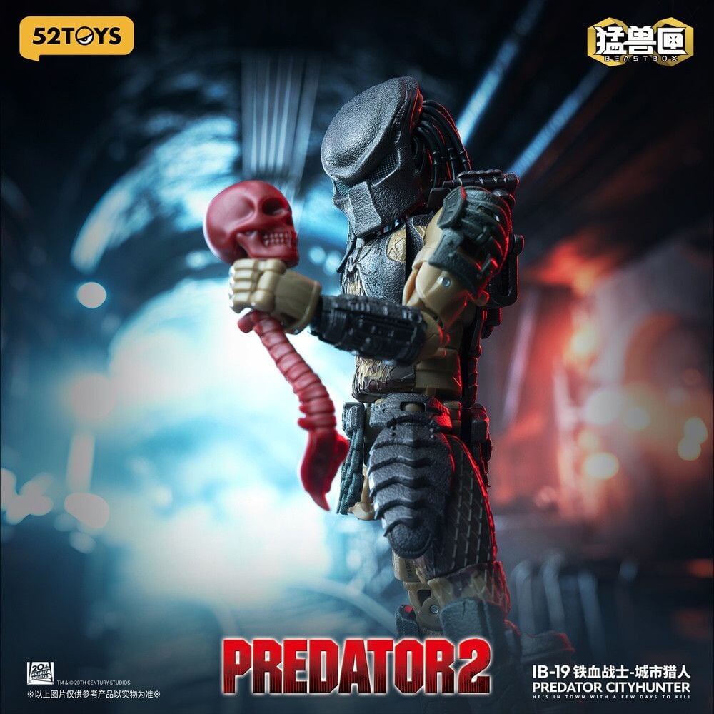 52TOYS BEASTBOX 推出《終極戰士 2》城市獵人!16 公分可動人偶可變身 5 公分方塊
