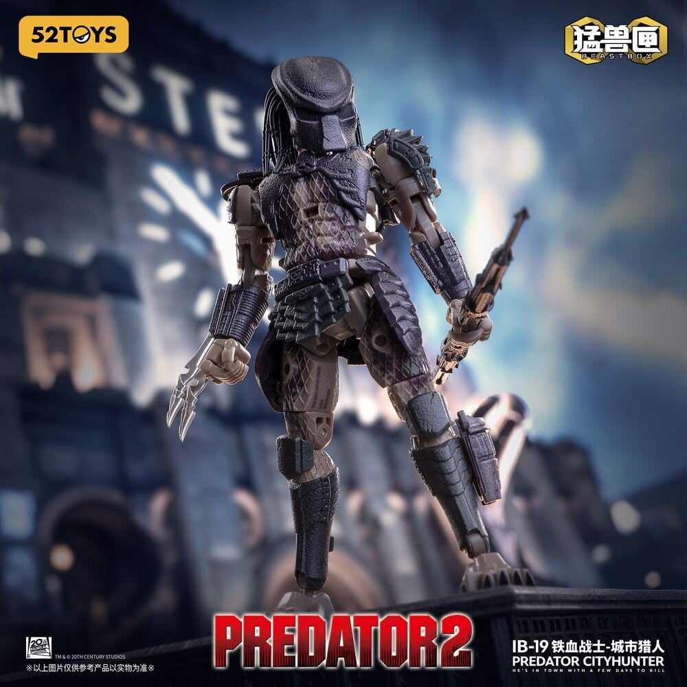 52TOYS BEASTBOX 推出《終極戰士 2》城市獵人!16 公分可動人偶可變身 5 公分方塊