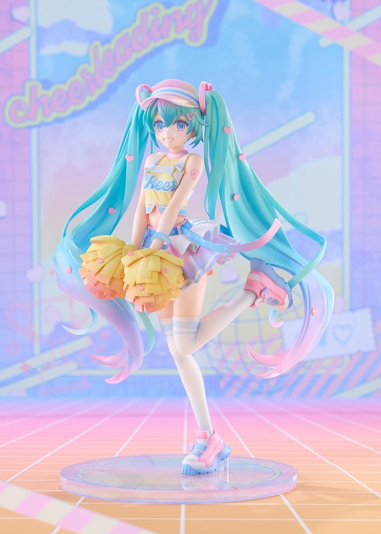 GSC《初音未來》啦啦隊模型今日預購 售價2.7萬日圓重現插畫動感