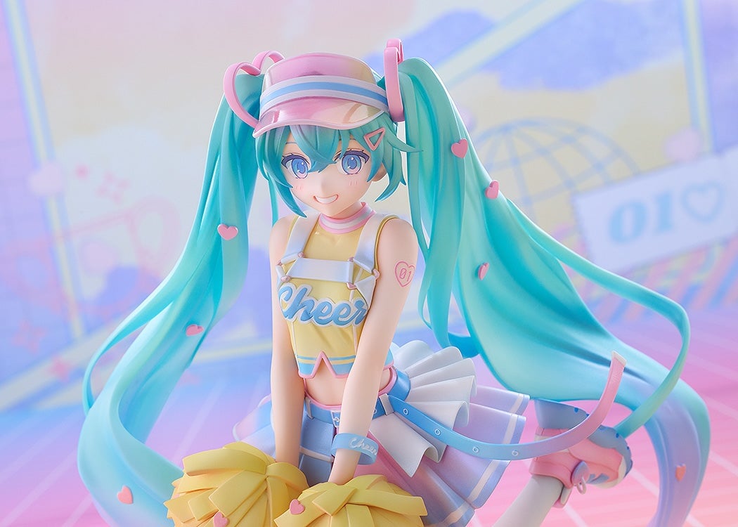 GSC《初音未來》啦啦隊模型今日預購 售價2.7萬日圓重現插畫動感