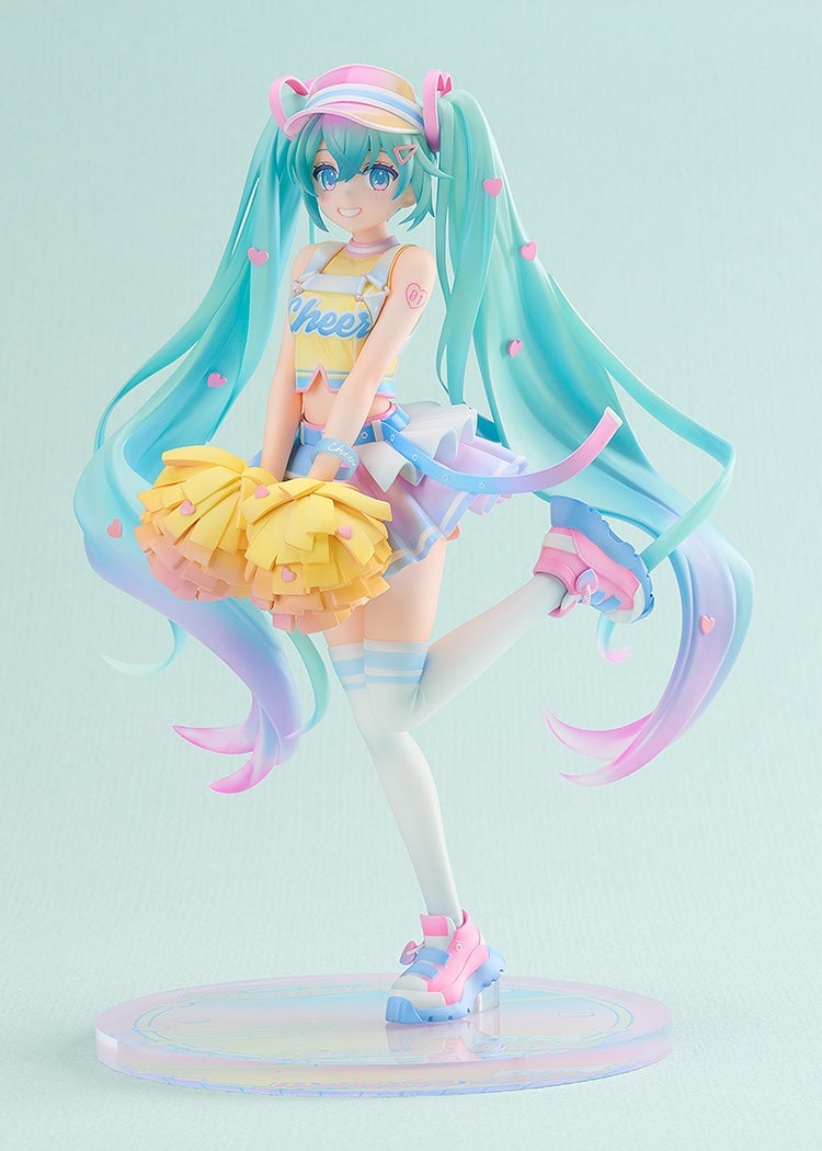 GSC《初音未來》啦啦隊模型今日預購 售價2.7萬日圓重現插畫動感