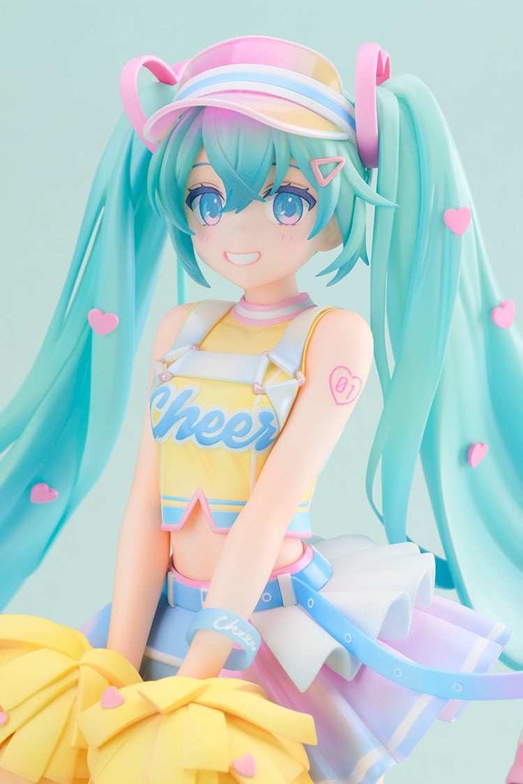 GSC《初音未來》啦啦隊模型今日預購 售價2.7萬日圓重現插畫動感