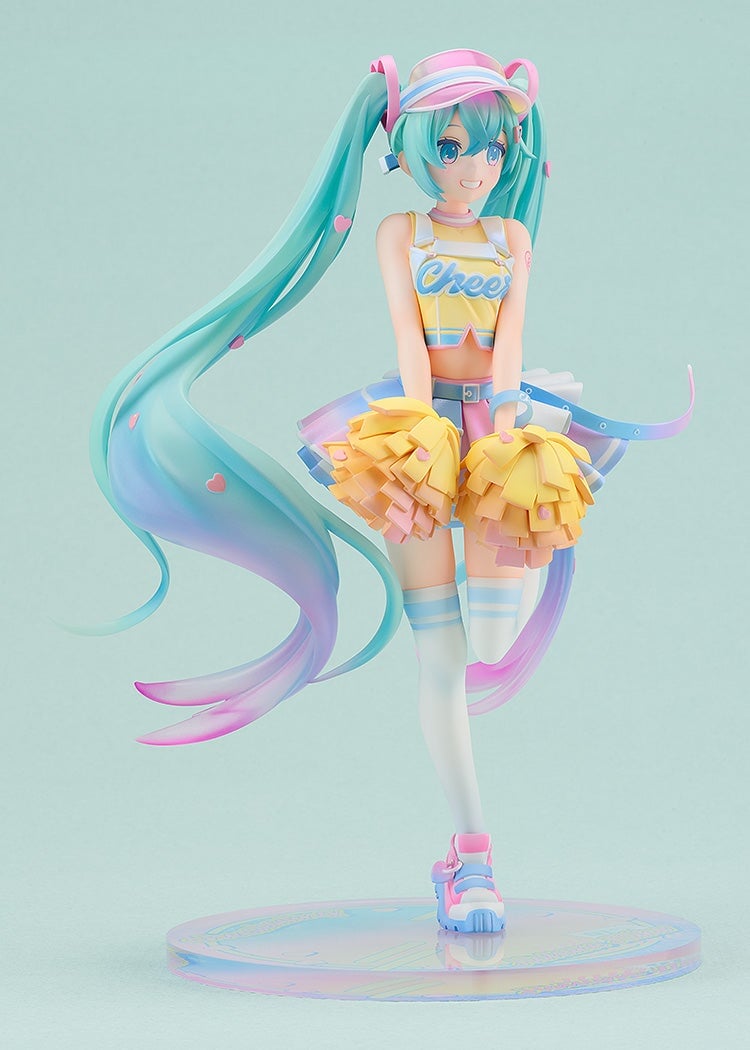 GSC《初音未來》啦啦隊模型今日預購 售價2.7萬日圓重現插畫動感