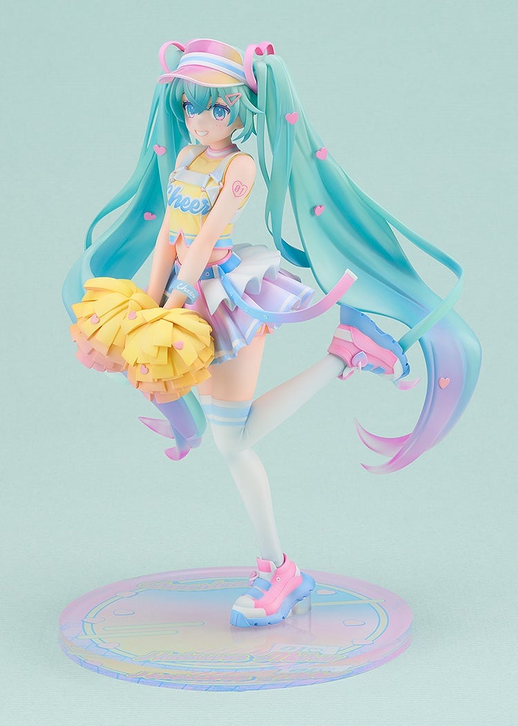 GSC《初音未來》啦啦隊模型今日預購 售價2.7萬日圓重現插畫動感