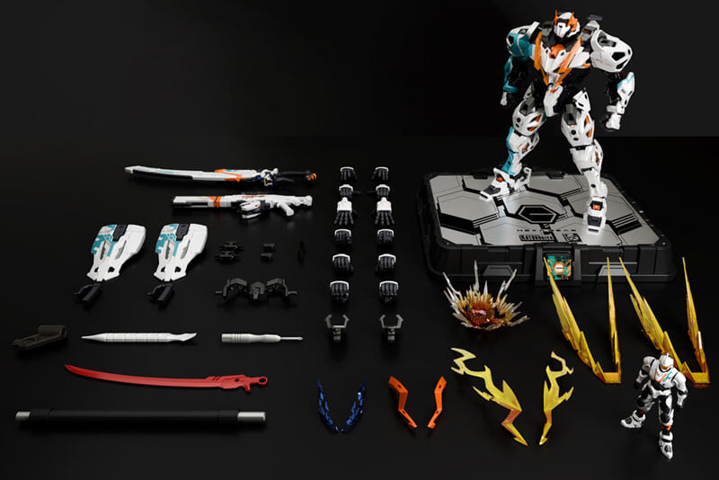 MOSHOWTOYS《HEXA GEAR》V-THOR 陣地突擊型疾雷合金模型開放預訂 2027 年發售