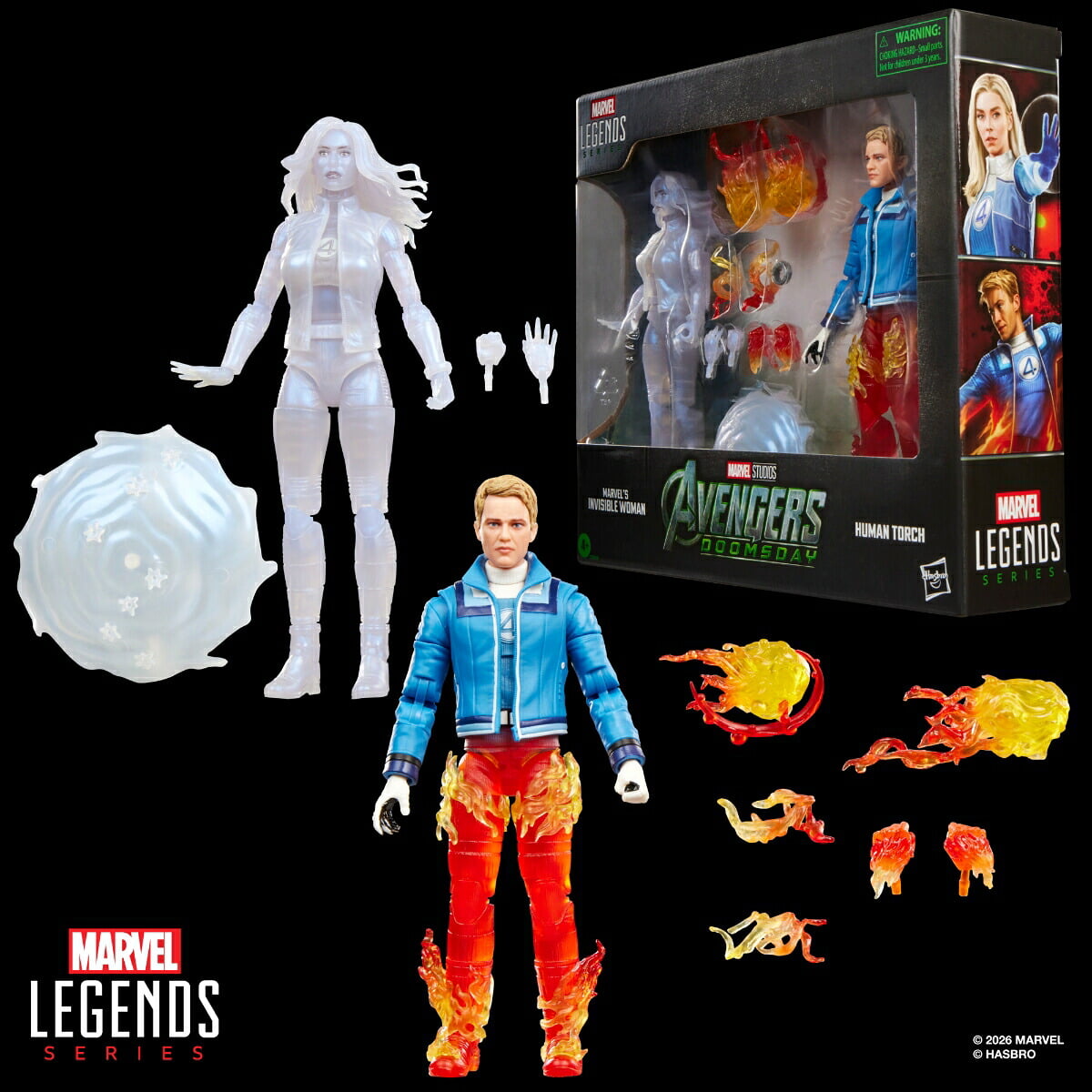 Hasbro 公開《復仇者聯盟:毀滅日》驚奇四超人系列 2026 年 11 月正式發售