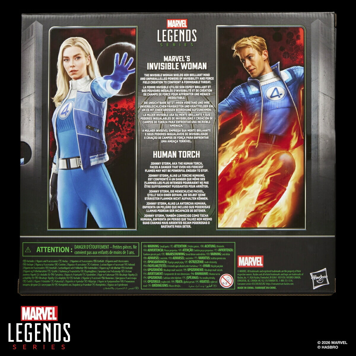 Hasbro 公開《復仇者聯盟:毀滅日》驚奇四超人系列 2026 年 11 月正式發售