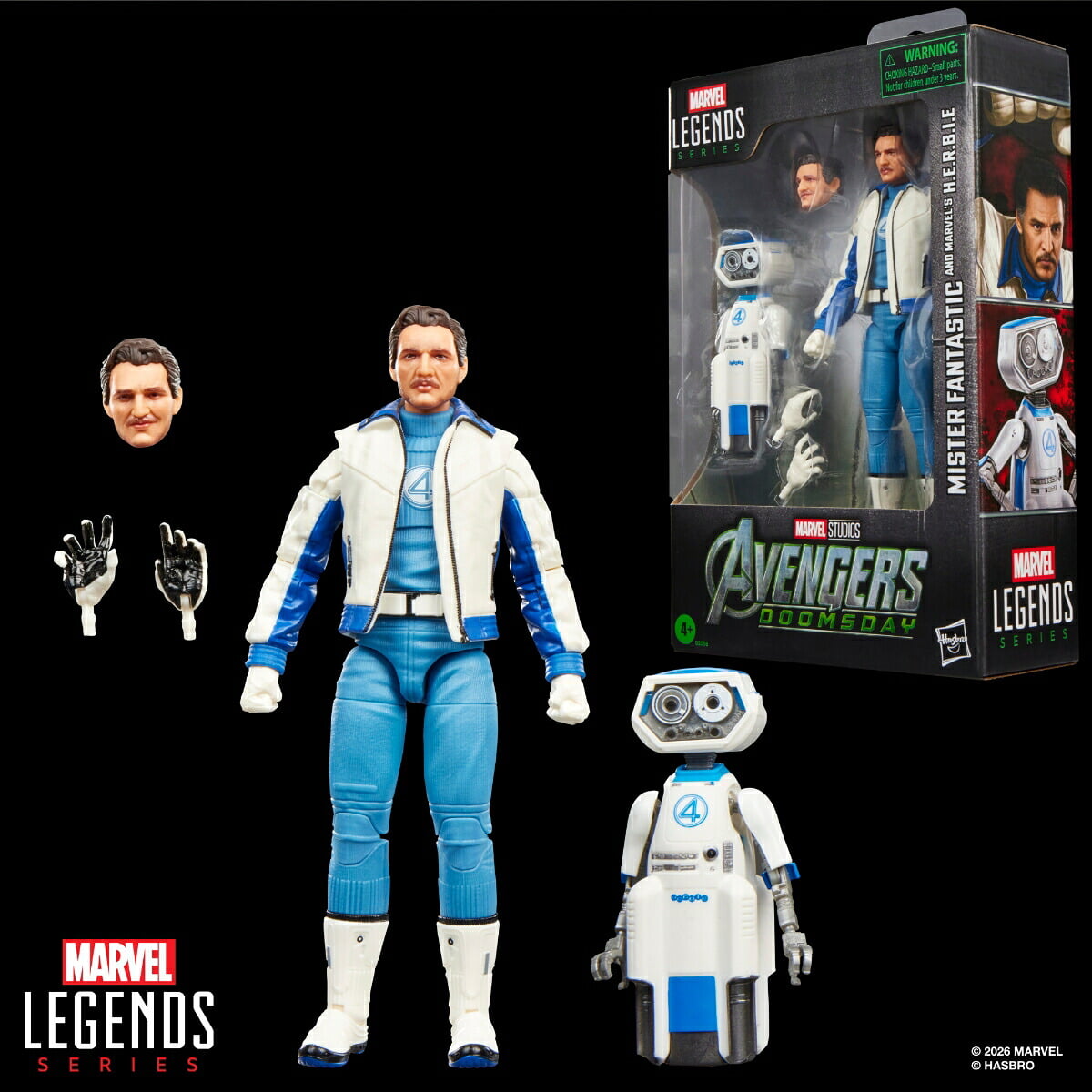 Hasbro 公開《復仇者聯盟:毀滅日》驚奇四超人系列 2026 年 11 月正式發售