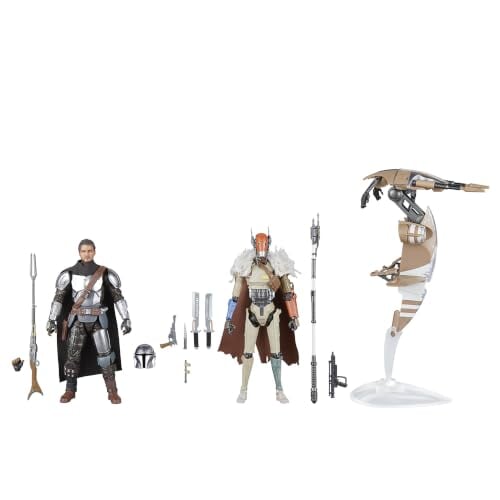 Hasbro《曼達洛人》黑色系列豪華組預購中 附 STAP 飛行摩托