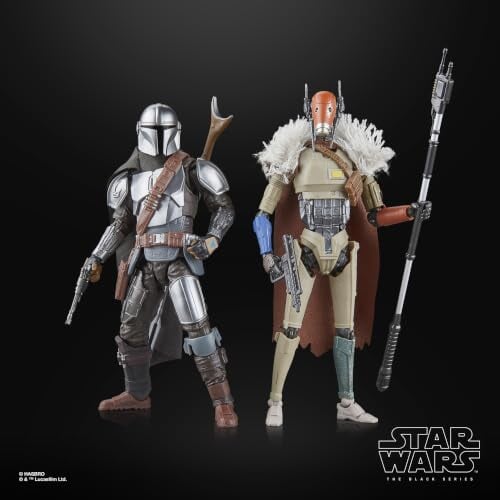 Hasbro《曼達洛人》黑色系列豪華組預購中 附 STAP 飛行摩托