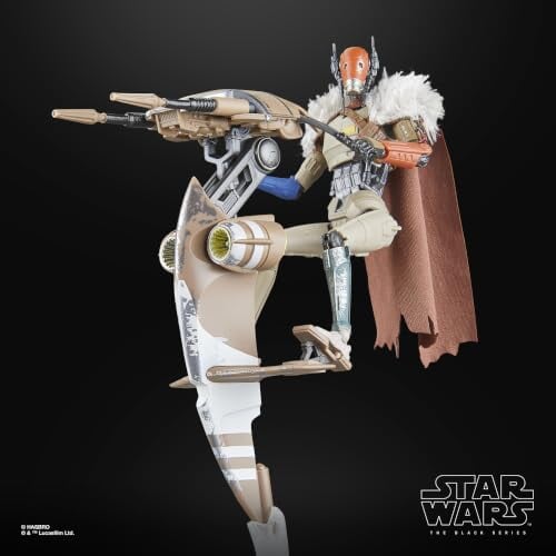 Hasbro《曼達洛人》黑色系列豪華組預購中 附 STAP 飛行摩托