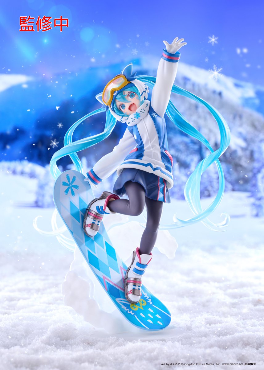 TAITO 公開 AMP+《初音未來》雪未來 2016ver. 彩色原型 重現經典滑雪裝造型