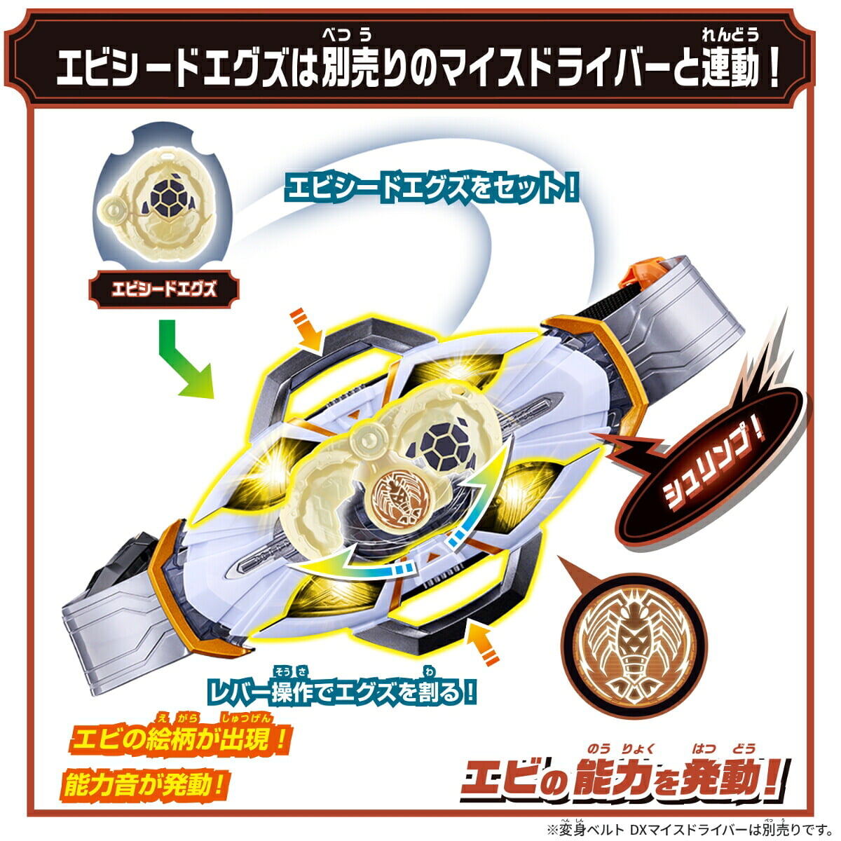 BANDAI《假面騎士 MICE》傳說騎士配件與武器 11 月發售