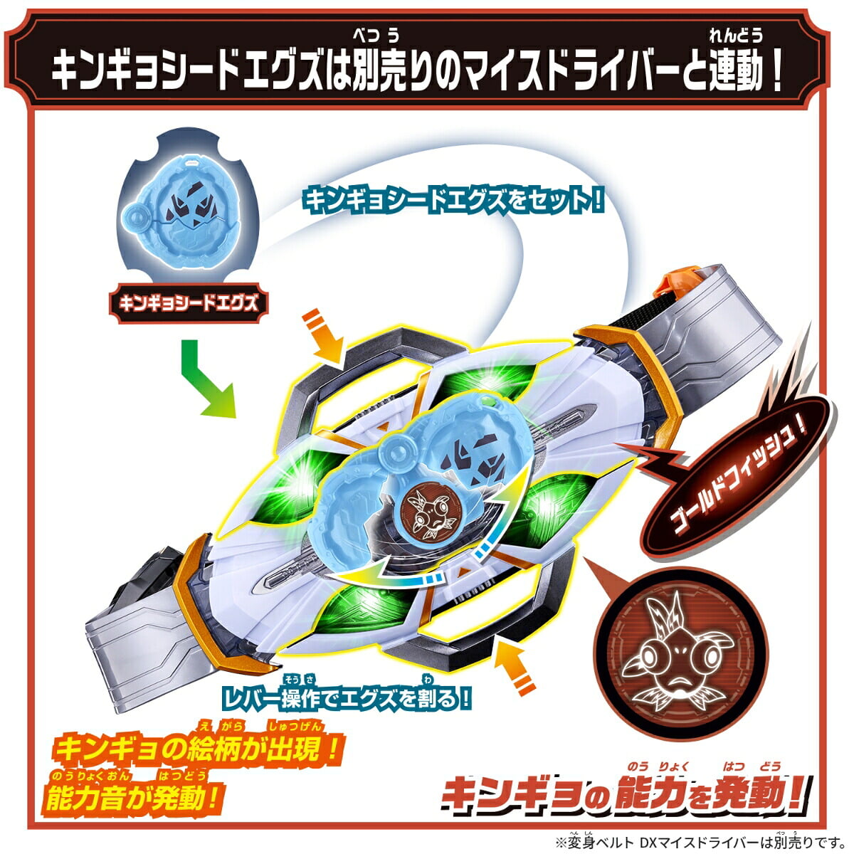 BANDAI《假面騎士 MICE》傳說騎士配件與武器 11 月發售