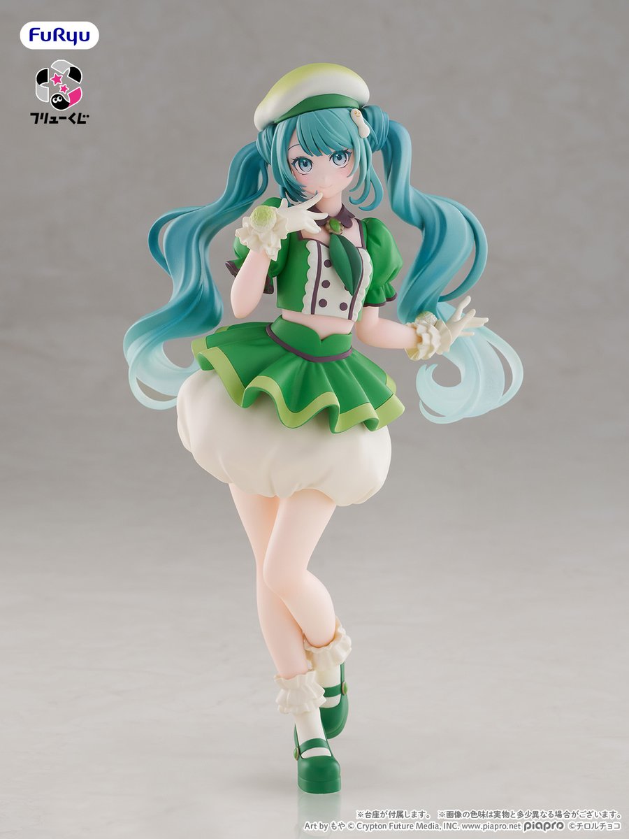 FuRyu 聯名 TIROL-CHOCO 推出《初音未來》系列一番賞 抹茶麻糬模型 2027 年 3 月開售