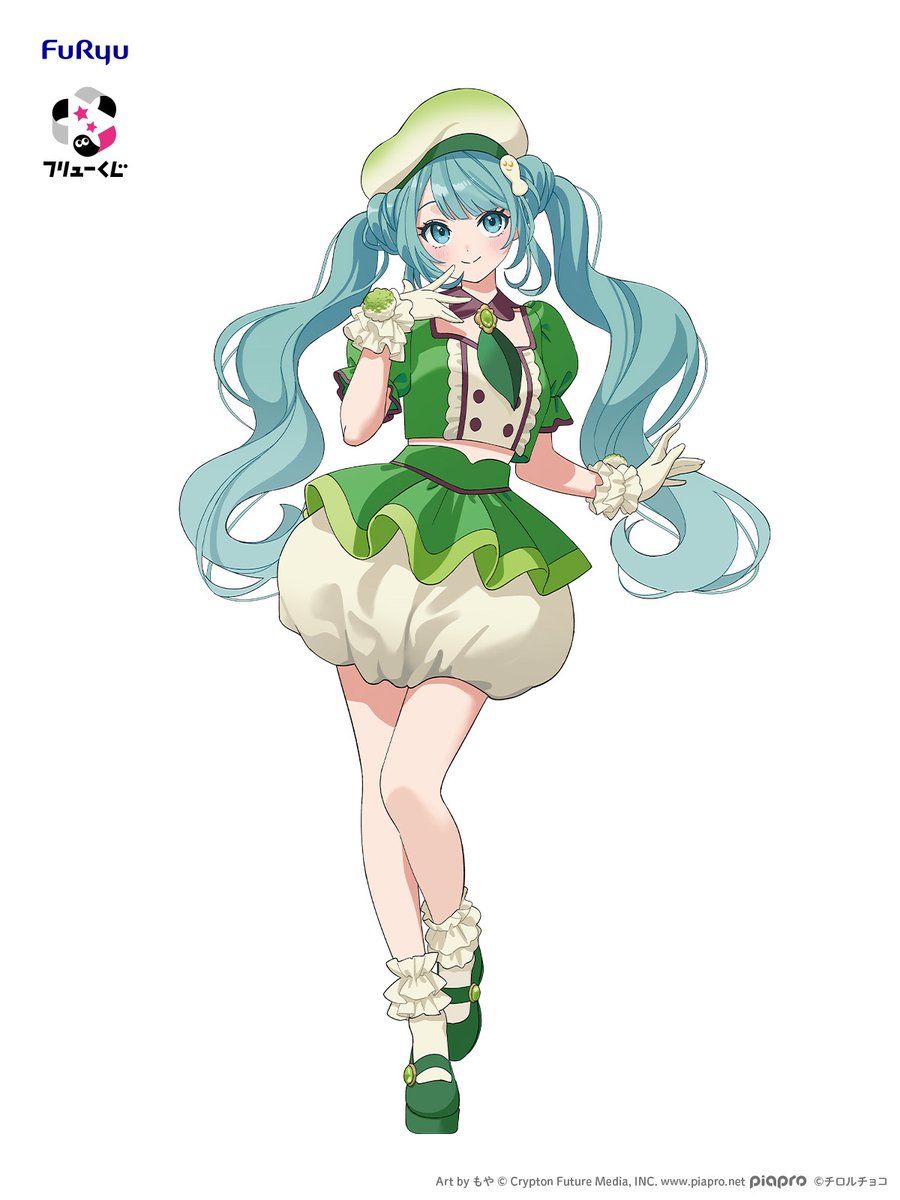 FuRyu 聯名 TIROL-CHOCO 推出《初音未來》系列一番賞 抹茶麻糬模型 2027 年 3 月開售