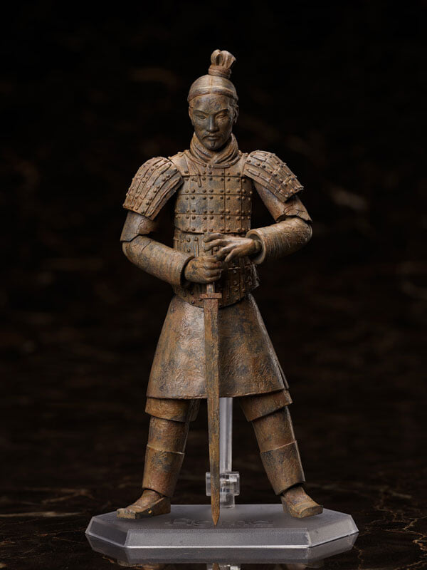 FREEing《桌上美術館》figma 兵馬俑宣佈再販 附跪射專用零件 2026 年發貨