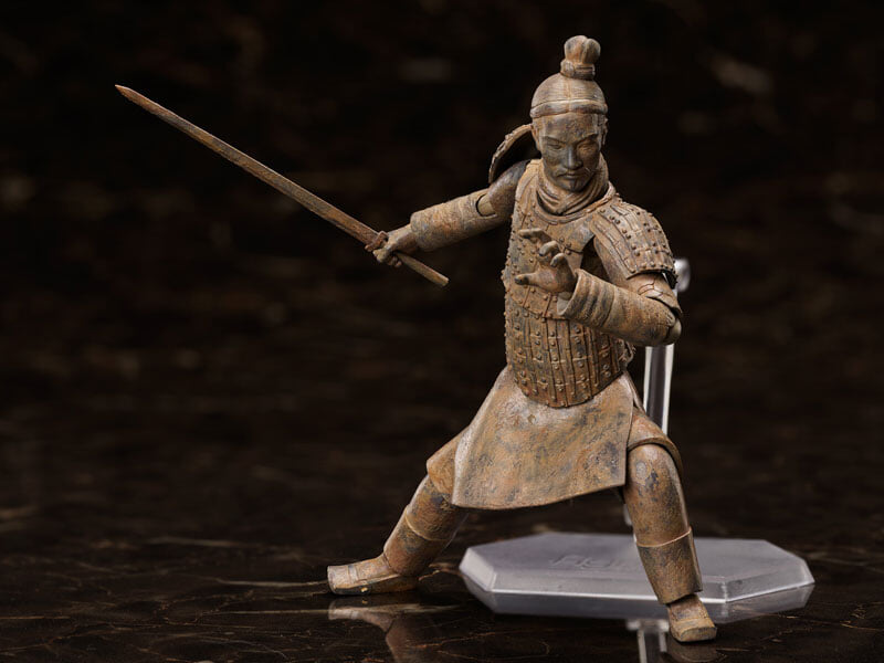 FREEing《桌上美術館》figma 兵馬俑宣佈再販 附跪射專用零件 2026 年發貨