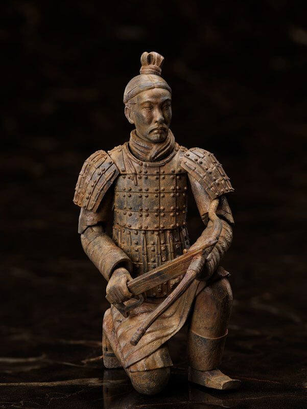FREEing《桌上美術館》figma 兵馬俑宣佈再販 附跪射專用零件 2026 年發貨