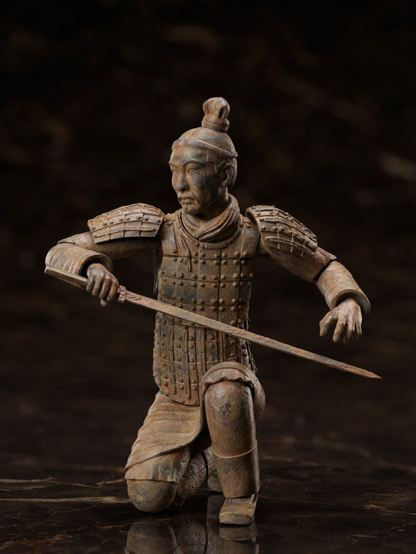 FREEing《桌上美術館》figma 兵馬俑宣佈再販 附跪射專用零件 2026 年發貨
